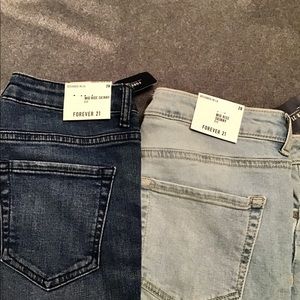 NWT F21 Mid-Rise Skinny Jeans BUNDLE